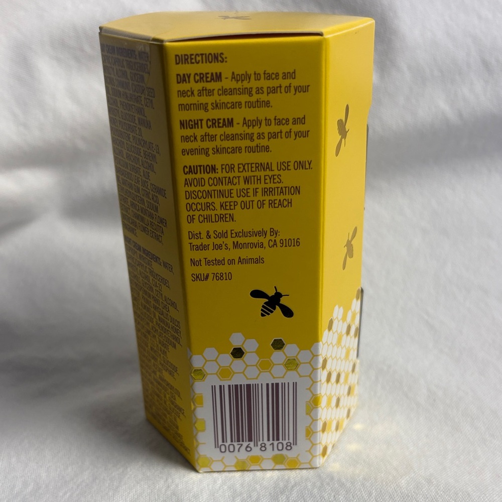 Trader Joe's Honey Hydration Cream Duo - Yellow - Picture 5 of 9